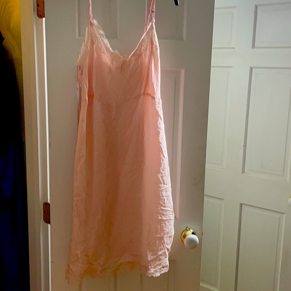 Vintage light pink slip